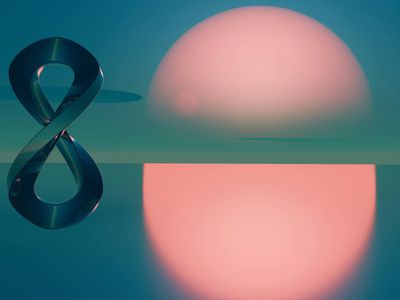 Geometric patterns symbolizing balance in a digital workspace environment